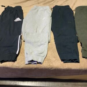 Adidas men Black Jogger Pants